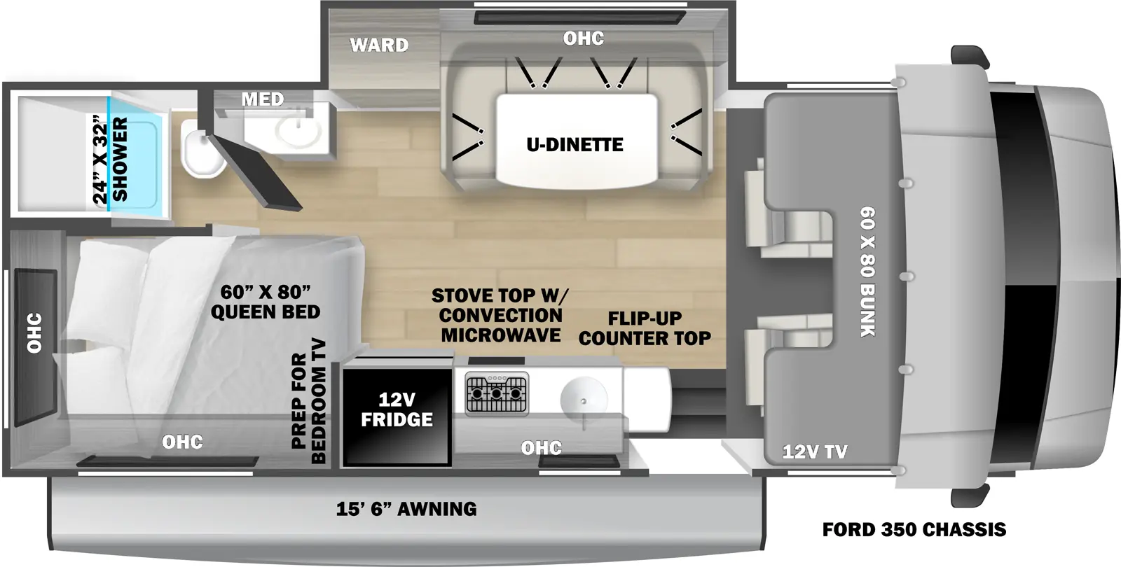 Sunseeker Le 2150SLE Floorplan